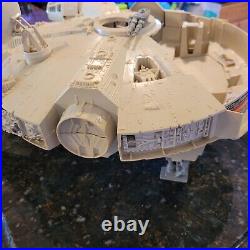 Vintage 1979 Kenner Star Wars Toy Millennium Falcon Ship PARTS NOT COMPLETE