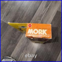 Vintage 1979 Mattel MORK & MINDY Talking Mork with Spacepack 9 poseable figure