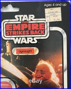Vintage 1980 KENNER Star Wars The Empire Strikes Back UGNAUGHT Figure