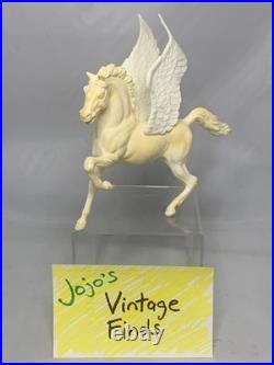 Vintage 1980 Mattel MGM Clash of the Titans Pegasus Horse Toy with Rubber Wings
