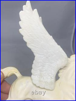 Vintage 1980 Mattel MGM Clash of the Titans Pegasus Horse Toy with Rubber Wings