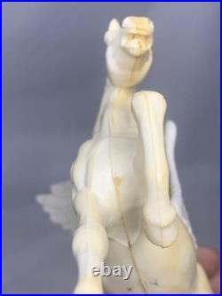 Vintage 1980 Mattel MGM Clash of the Titans Pegasus Horse Toy with Rubber Wings