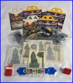 Vintage 1980 McDonald's Star Trek Collectibles Lot of MIP toys with 3 Boxes RARE