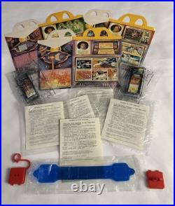 Vintage 1980 McDonald's Star Trek Collectibles Lot of MIP toys with 3 Boxes RARE