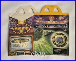 Vintage 1980 McDonald's Star Trek Collectibles Lot of MIP toys with 3 Boxes RARE
