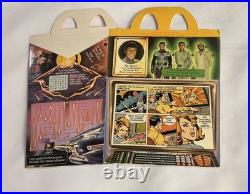 Vintage 1980 McDonald's Star Trek Collectibles Lot of MIP toys with 3 Boxes RARE