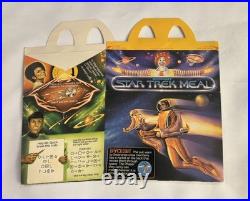 Vintage 1980 McDonald's Star Trek Collectibles Lot of MIP toys with 3 Boxes RARE