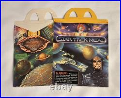 Vintage 1980 McDonald's Star Trek Collectibles Lot of MIP toys with 3 Boxes RARE