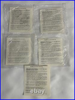 Vintage 1980 McDonald's Star Trek Collectibles Lot of MIP toys with 3 Boxes RARE