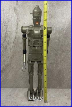 Vintage 1980 Star Wars IG88 Bounty Hunter 12 Series Kenner Figure 15 Tall