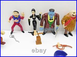Vintage 1980's 90s Action Figures + Acc Addams MYSTERIA Biker Mice BeetleJuice