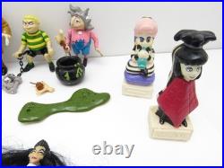 Vintage 1980's 90s Action Figures + Acc Addams MYSTERIA Biker Mice BeetleJuice