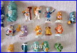 Vintage 1980's Care Bears PVC Toy Figure Lot Kenner AGC Cold Heart Cloud Keeper