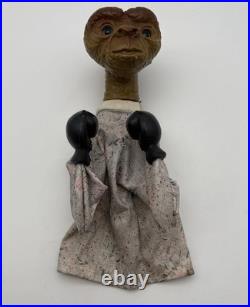 Vintage 1980's E. T. Extra Terrestrial Ko Boxing Puppet Action Figure Working