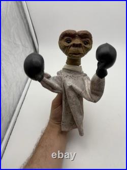 Vintage 1980's E. T. Extra Terrestrial Ko Boxing Puppet Action Figure Working