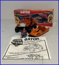 Vintage 1980's Kenner Mask Gator & Dusty Hayes With Original Box