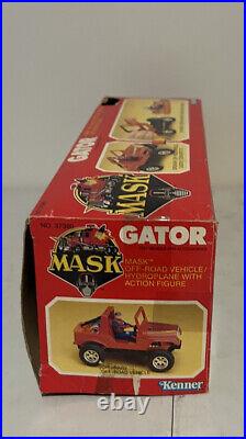 Vintage 1980's Kenner Mask Gator & Dusty Hayes With Original Box