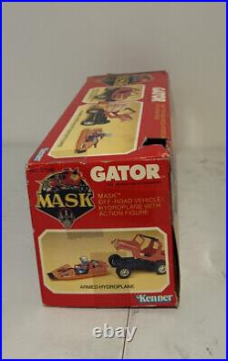 Vintage 1980's Kenner Mask Gator & Dusty Hayes With Original Box