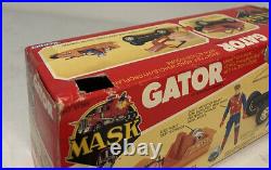 Vintage 1980's Kenner Mask Gator & Dusty Hayes With Original Box