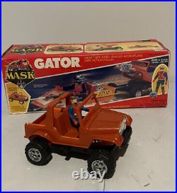 Vintage 1980's Kenner Mask Gator & Dusty Hayes With Original Box