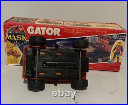 Vintage 1980's Kenner Mask Gator & Dusty Hayes With Original Box