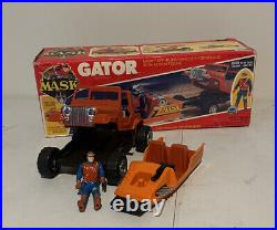 Vintage 1980's Kenner Mask Gator & Dusty Hayes With Original Box