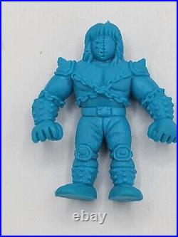 Vintage 1980's MUSCLE Men Lot of 13 Action Toys Kinnikuman All Light Blue 2