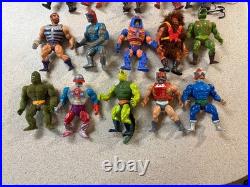 Vintage 1980's Mattel He-Man Masters of the Universe Action Figure Toy Lot OF 15