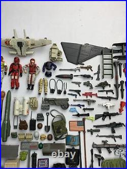 Vintage 1980s GI JOE Toy Collection LOT / FIGURES, Accessories & Weapons, HASBRO