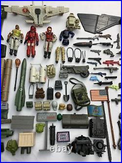 Vintage 1980s GI JOE Toy Collection LOT / FIGURES, Accessories & Weapons, HASBRO