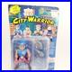 Vintage 1980s Glo City Warrior Figure Soma MOC Street Figher KO Action Hero Line
