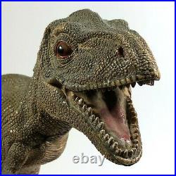 Vintage 1980s Large 11x14 TYRANNOSAURUS REX T-REX PVC Dinosaur Toy Figure China