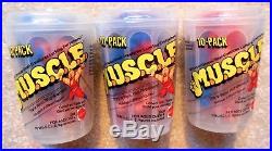 Vintage 1980s Mattel M. U. S. C. L. E. Muscle Men Figures 24x SEALED CANS Display Box