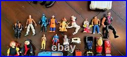 Vintage 1980s toy action figure lot Hotwheels Matchbox Batman Ghostbusters