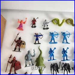 Vintage 1981 Dragonriders of the Styx Wizards Dragon Orc Action Figure 80+ Lot