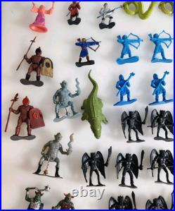 Vintage 1981 Dragonriders of the Styx Wizards Dragon Orc Action Figure 80+ Lot
