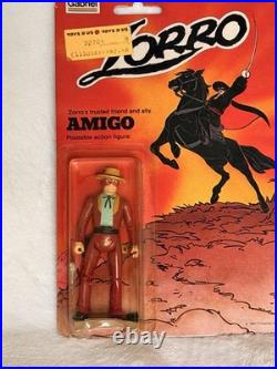 Vintage 1981 Gabriel ZORRO AMIGO Action Figure- Rare