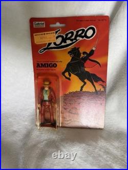 Vintage 1981 Gabriel ZORRO AMIGO Action Figure- Rare