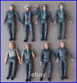 Vintage 1981 Mash Action Figure Toy Lot 20th Century Fox MASH 8 Total Rare