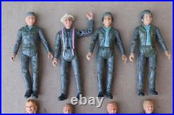 Vintage 1981 Mash Action Figure Toy Lot 20th Century Fox MASH 8 Total Rare