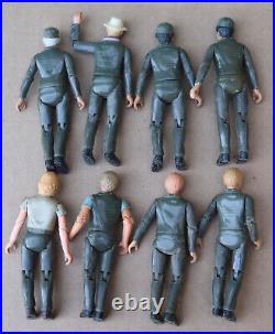 Vintage 1981 Mash Action Figure Toy Lot 20th Century Fox MASH 8 Total Rare