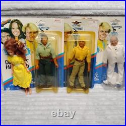 Vintage 1981 Mego the dukes of hazzard 8 figures Luke Bo Daisy Boss Hogg Toy