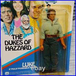 Vintage 1981 Mego the dukes of hazzard 8 figures Luke Bo Daisy Boss Hogg Toy