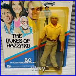Vintage 1981 Mego the dukes of hazzard 8 figures Luke Bo Daisy Boss Hogg Toy