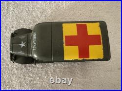 Vintage 1981 Tristar MASH 4077th Ambulance + 4077th Signpost Display