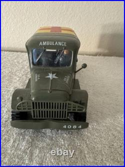 Vintage 1981 Tristar MASH 4077th Ambulance + 4077th Signpost Display