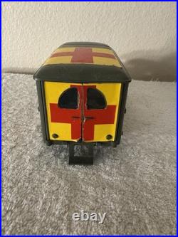Vintage 1981 Tristar MASH 4077th Ambulance + 4077th Signpost Display