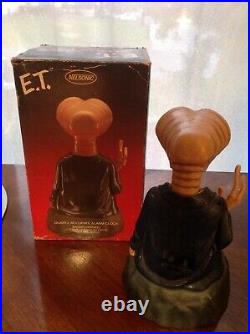 Vintage 1982 E. T Official Animated Alarm Clock Extra Terrestrial Nelsonic ET toy