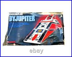 Vintage 1983 Bandai Godaikin Dyjupiter in Box Dynaman NOT COMPLETE