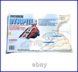 Vintage 1983 Bandai Godaikin Dyjupiter in Box Dynaman NOT COMPLETE